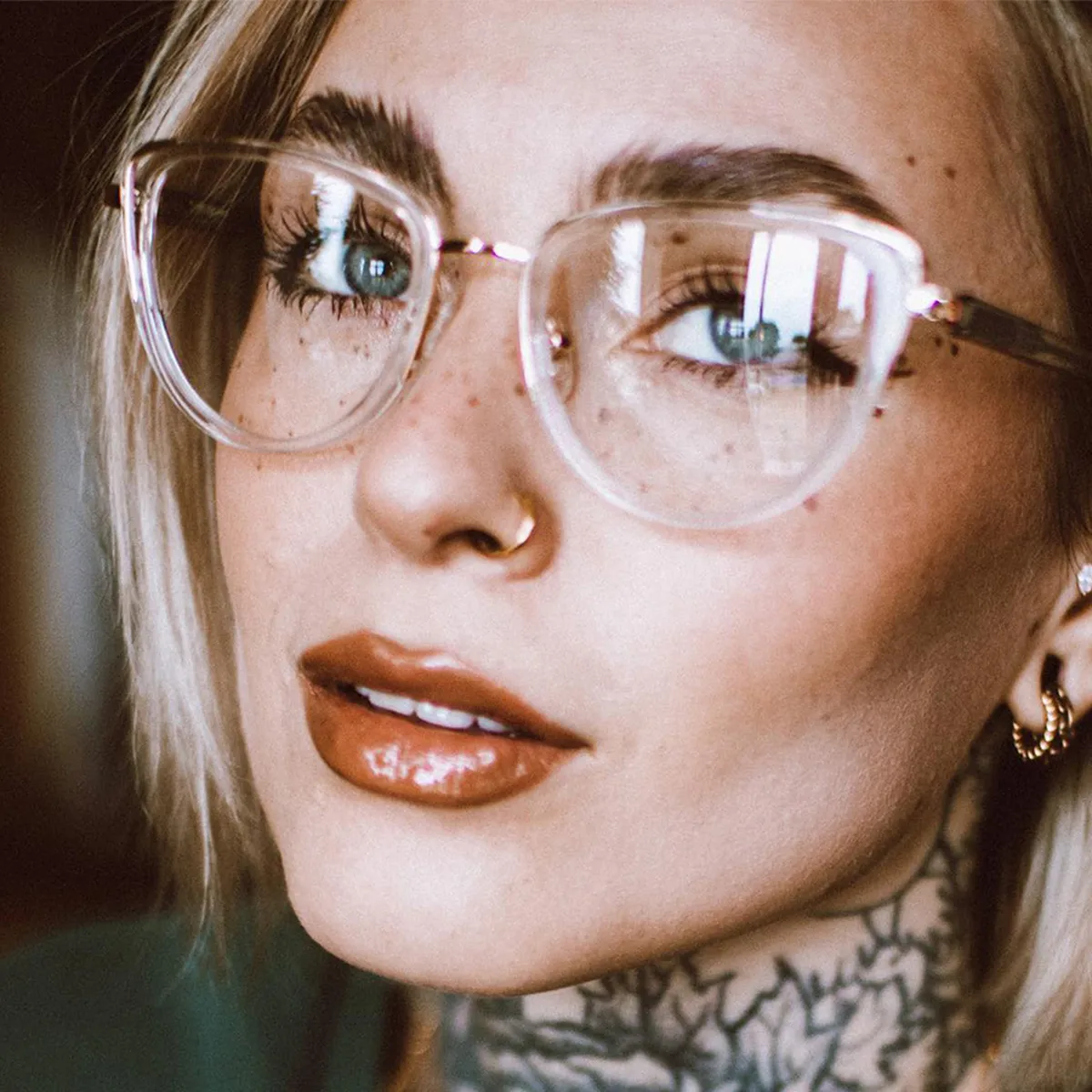 Federica eyeglasses in Transparent | Optical | TIJN