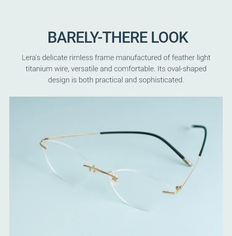 ゴールドカラーのLera眼鏡 | 光学 | TIJN