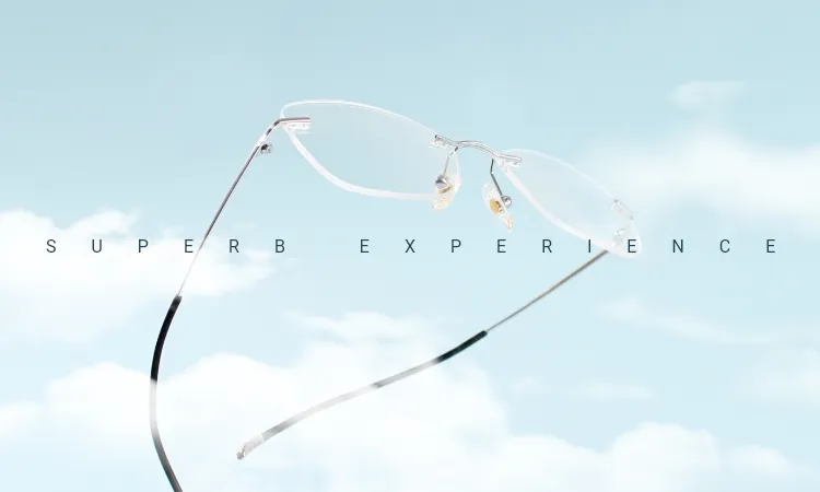 Tijn リムレスメガネ tijnリムレスメガネ - メルカリ