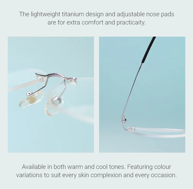 ゴールドカラーのLizaメガネ | 光学 | TIJN