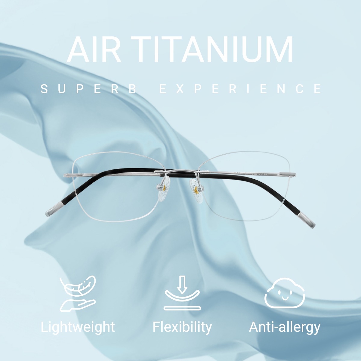 TIJN リムレス TIJN リムレスメガネ - メルカリ