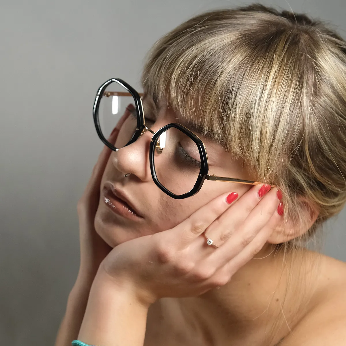 Tica eyeglasses in Black | Optical | TIJN display picture 1