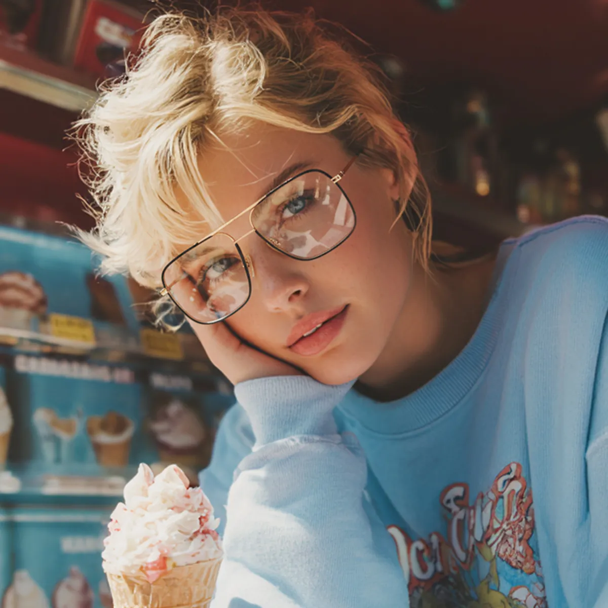 Levina eyeglasses in Black | Optical | TIJN