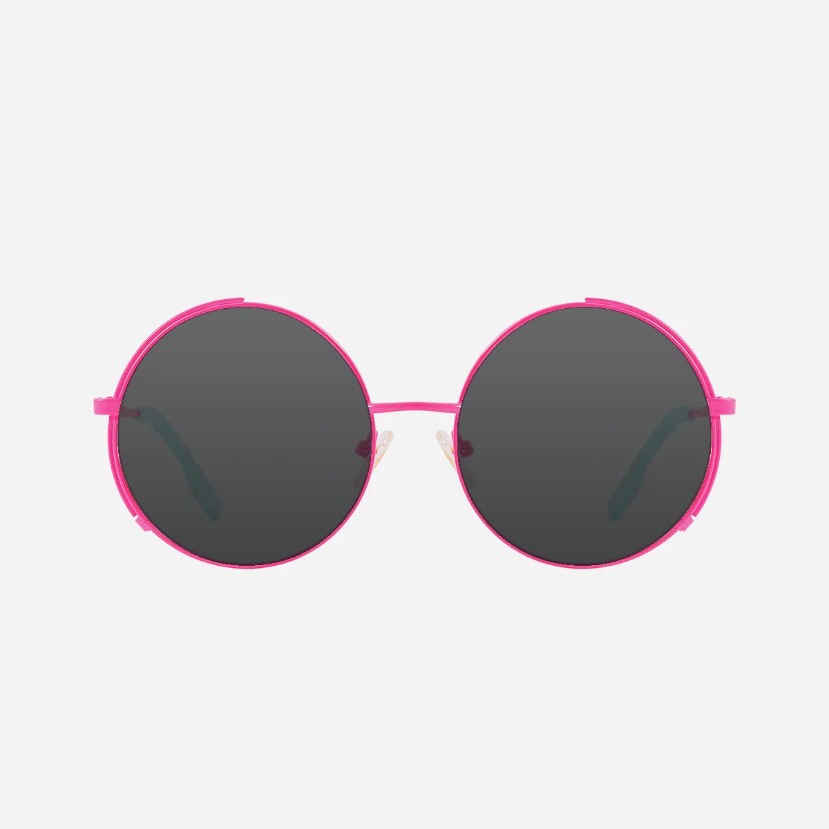 Stellan sunglasses in Neon Pink with Grey Prescription Sunnies TIJN