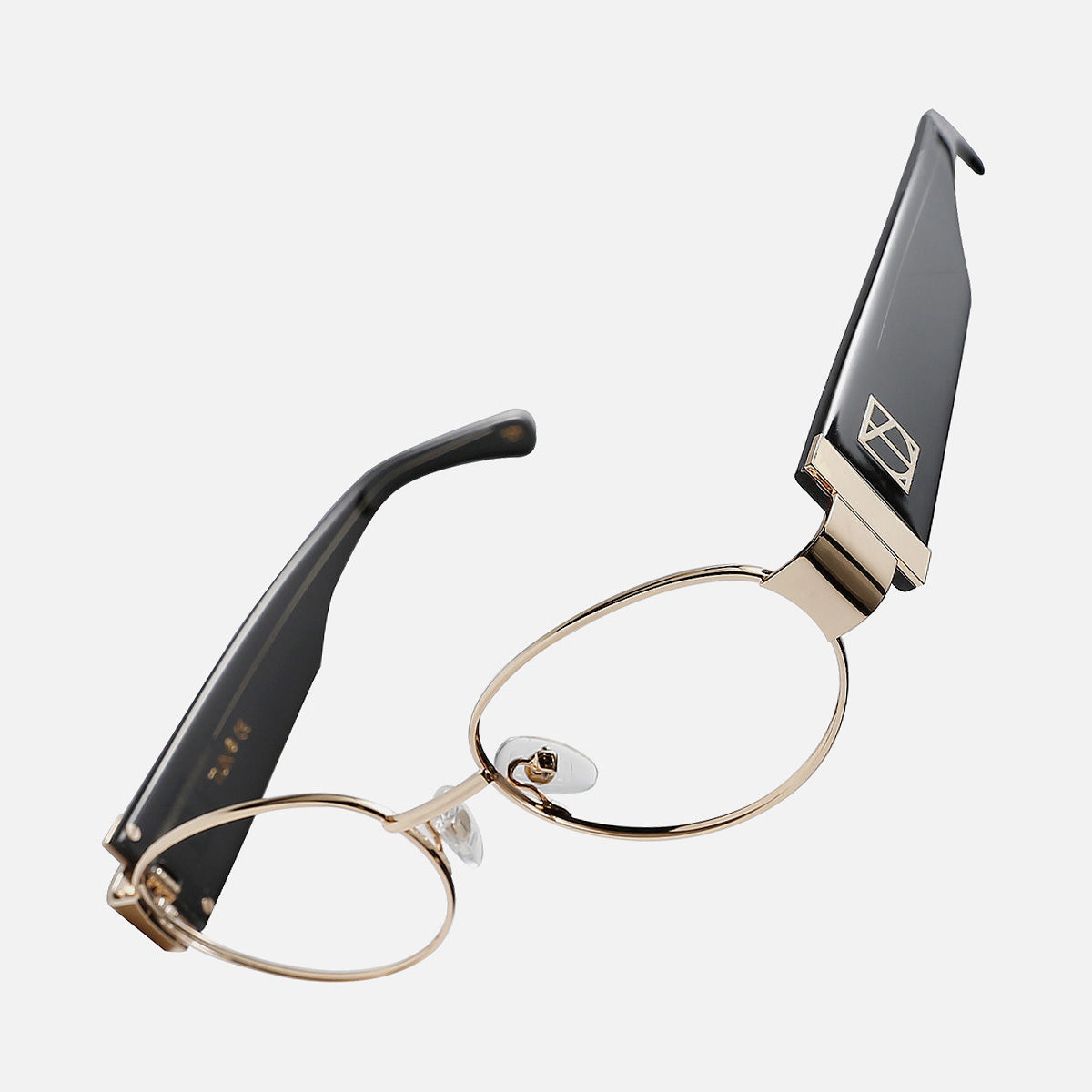 TIJN ファッションメガネ ゴールド/ブラック 50-18-145 TIJN Eyewear | プレスクリプション眼鏡、ブルーライト