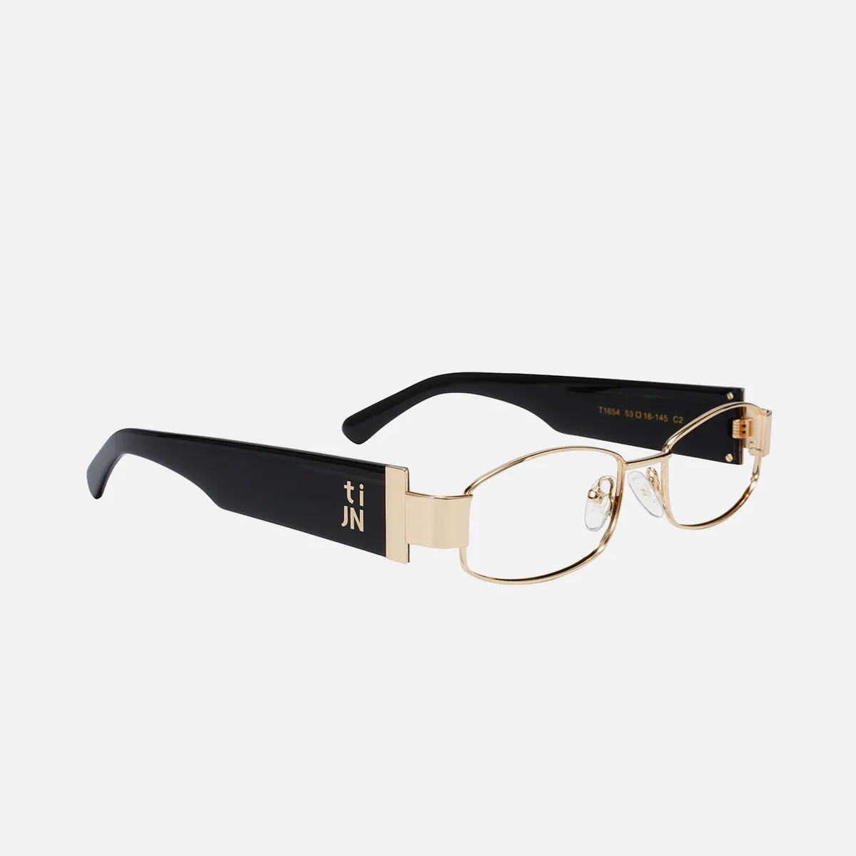 Talani eyeglasses in Gold Colour with Black Crystal | Optical | TIJN