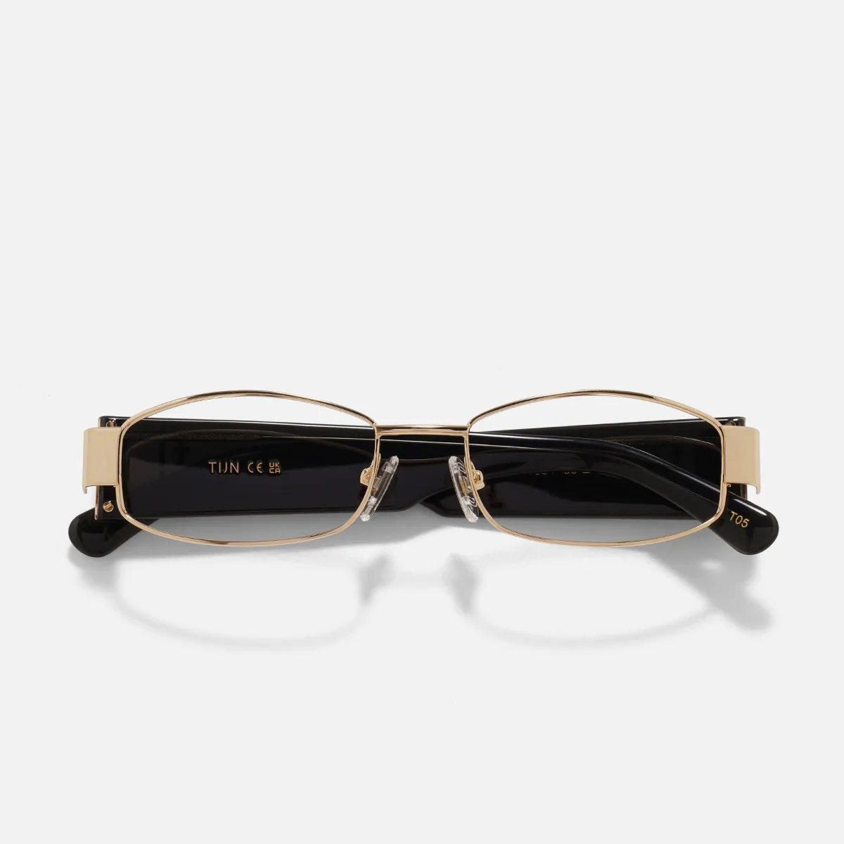 Talani eyeglasses in Gold Colour with Black Crystal | Optical | TIJN