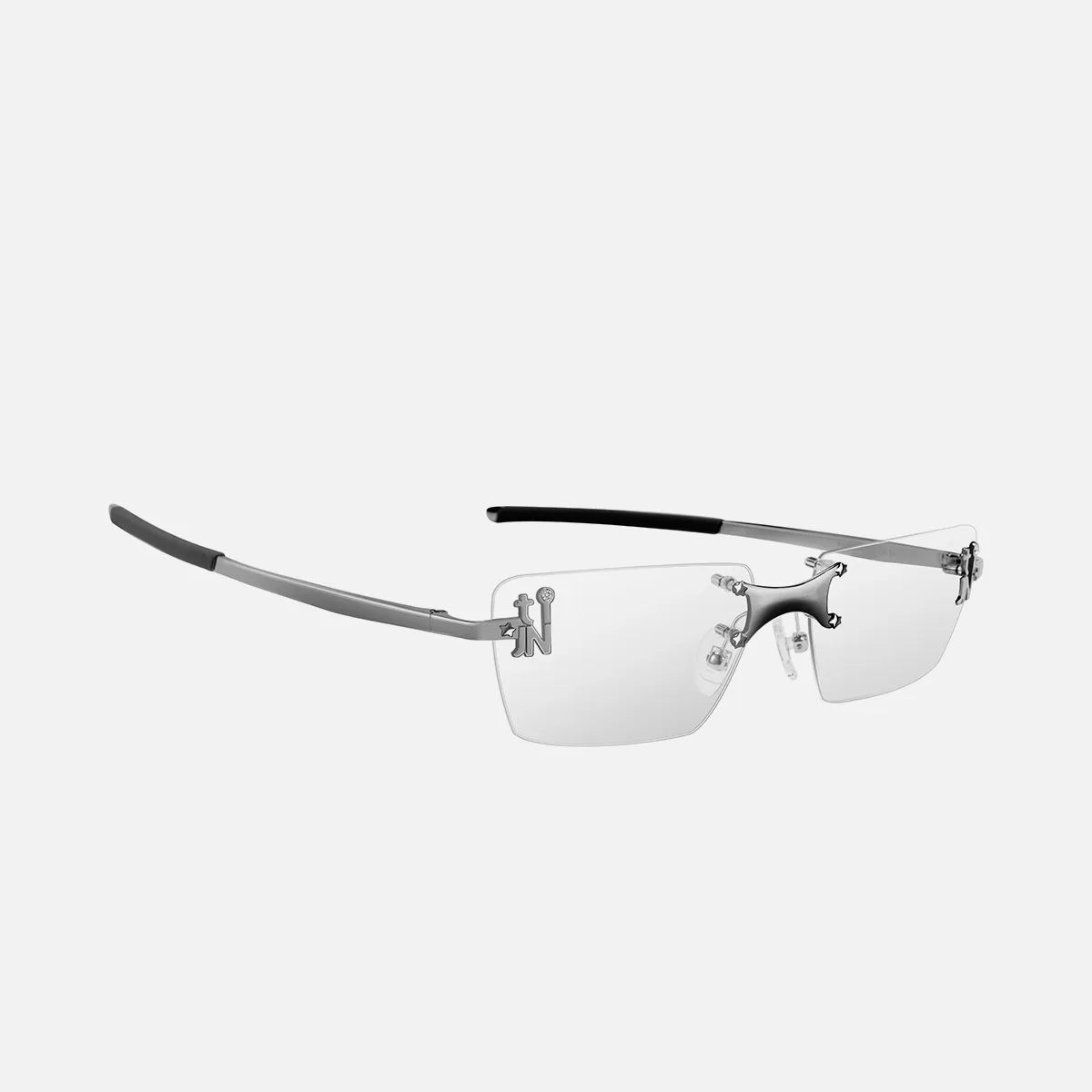 TIJN Emblematic S 01 シルバー グラデーショングレー Emblematic S 01 eyeglasses in Gunmetal Grey | Optical | TIJN