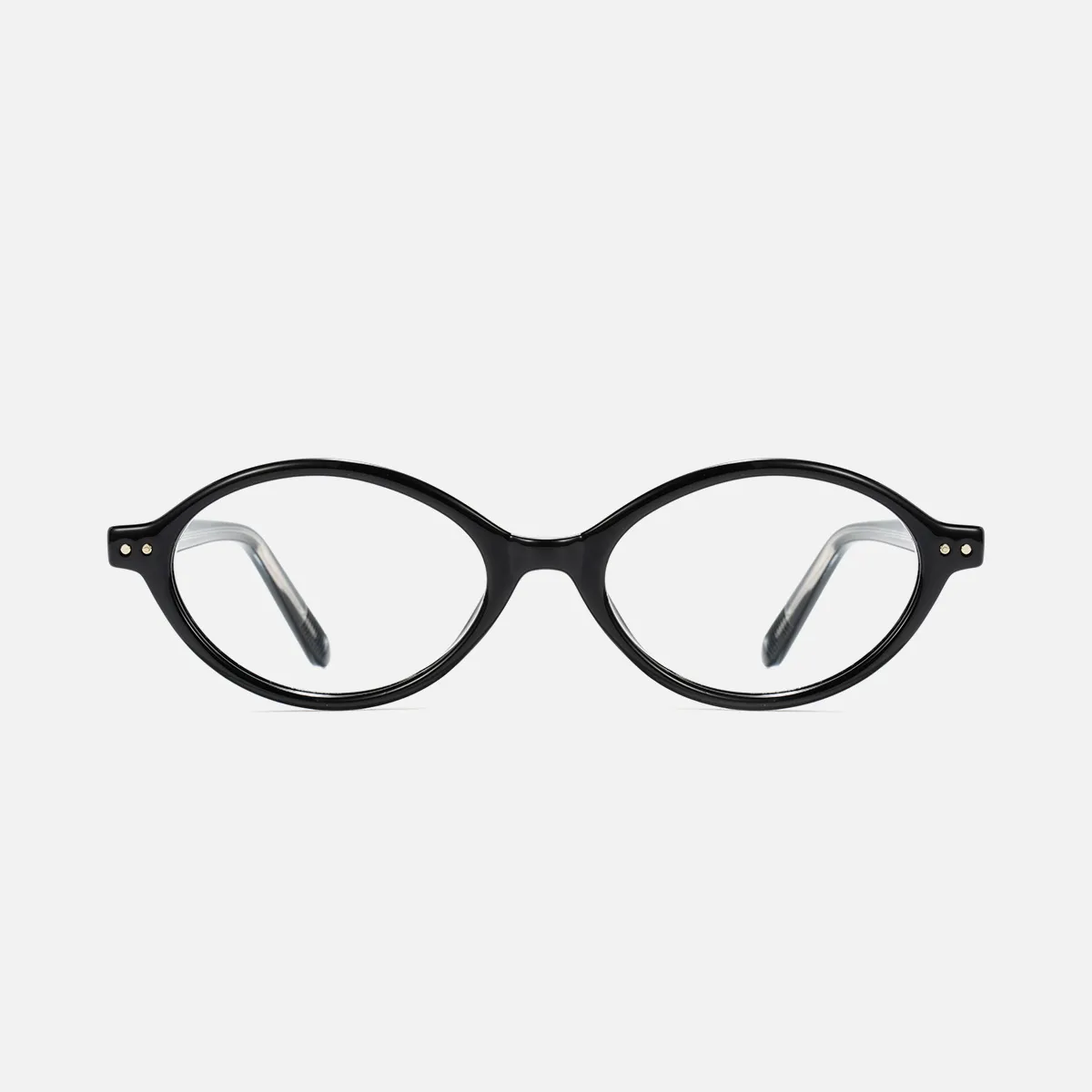 Computer Glasses Oval Retro Oval Glasses Y2K Style Frames, Anti