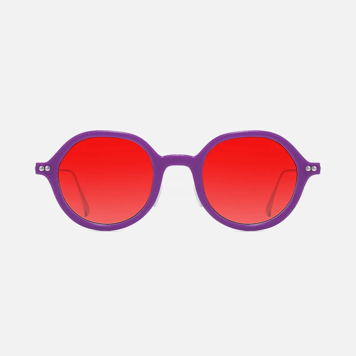 Tobias gaming eyeglasses in Purple with Red Optical TIJN