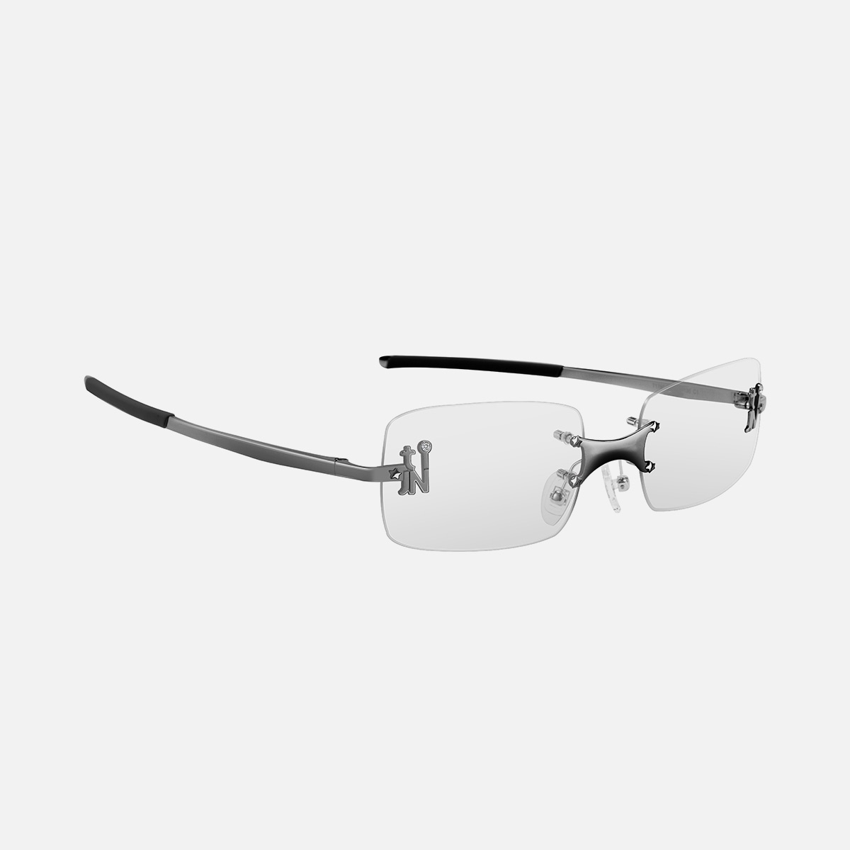 Emblematic NR 01 eyeglasses in Gunmetal Grey | Optical | TIJN
