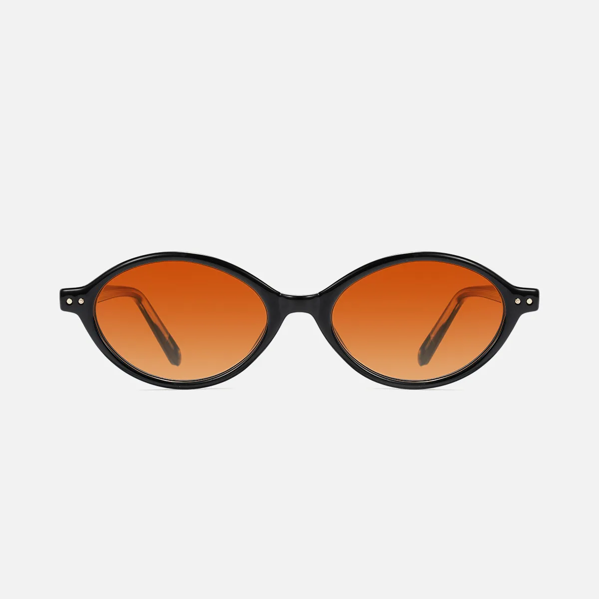 Olisa eyeglasses in Black with Orange| Optical | TIJN