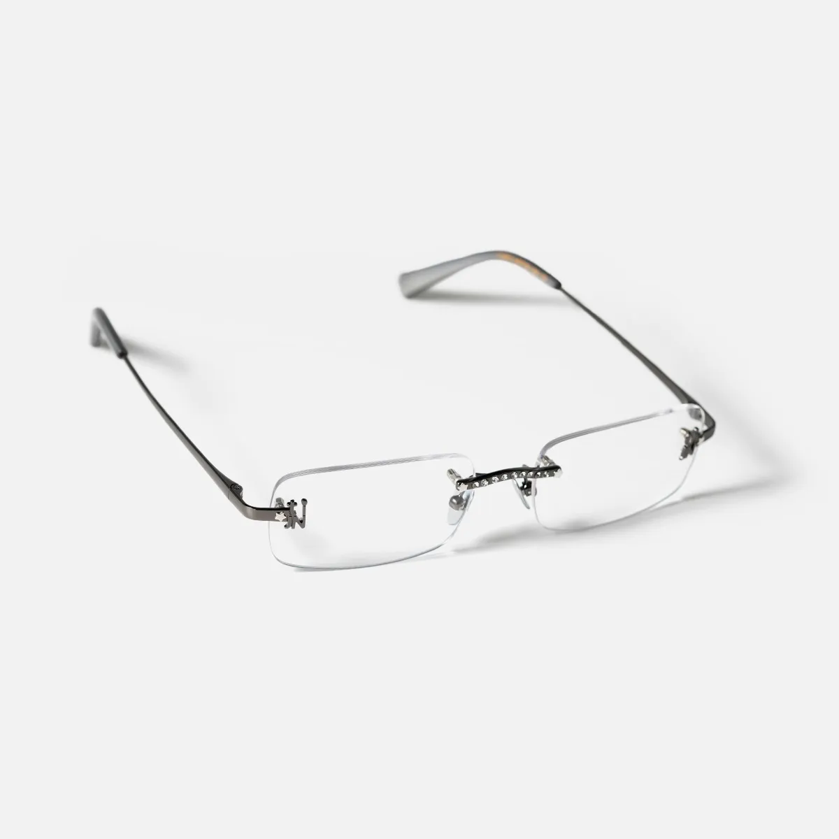 TIJN Emblematic S 01 シルバー グラデーショングレー グラデーショングレーのミラーレンズを備えたシルバーのエンブレ