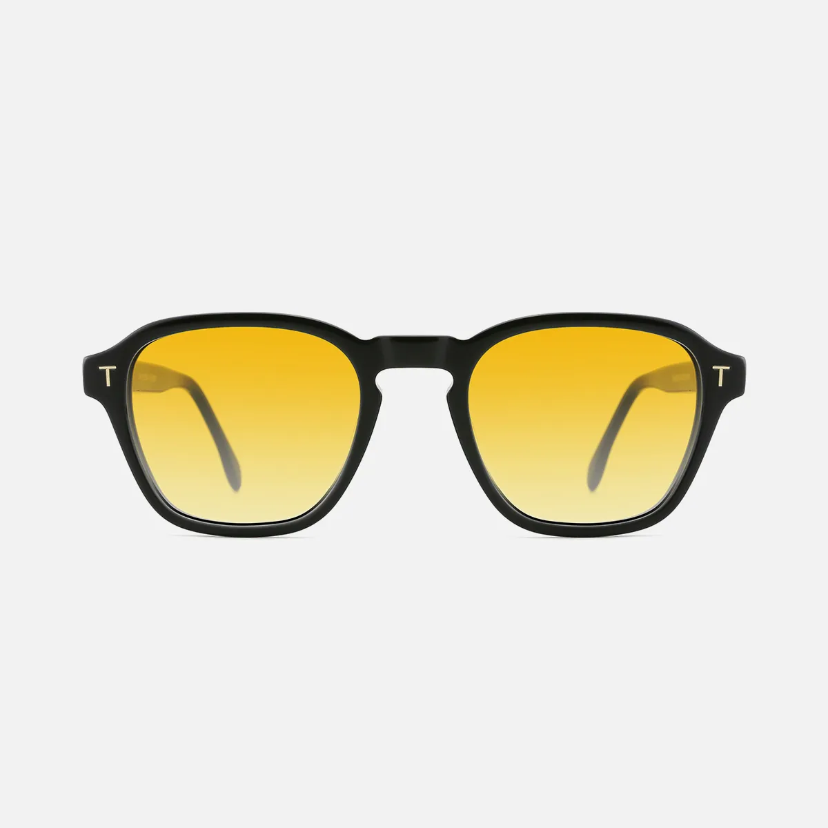 Stylish Yellow and Black Sunglasses Maaike night driving glasses in Black Tortoise Fade with  main image 3