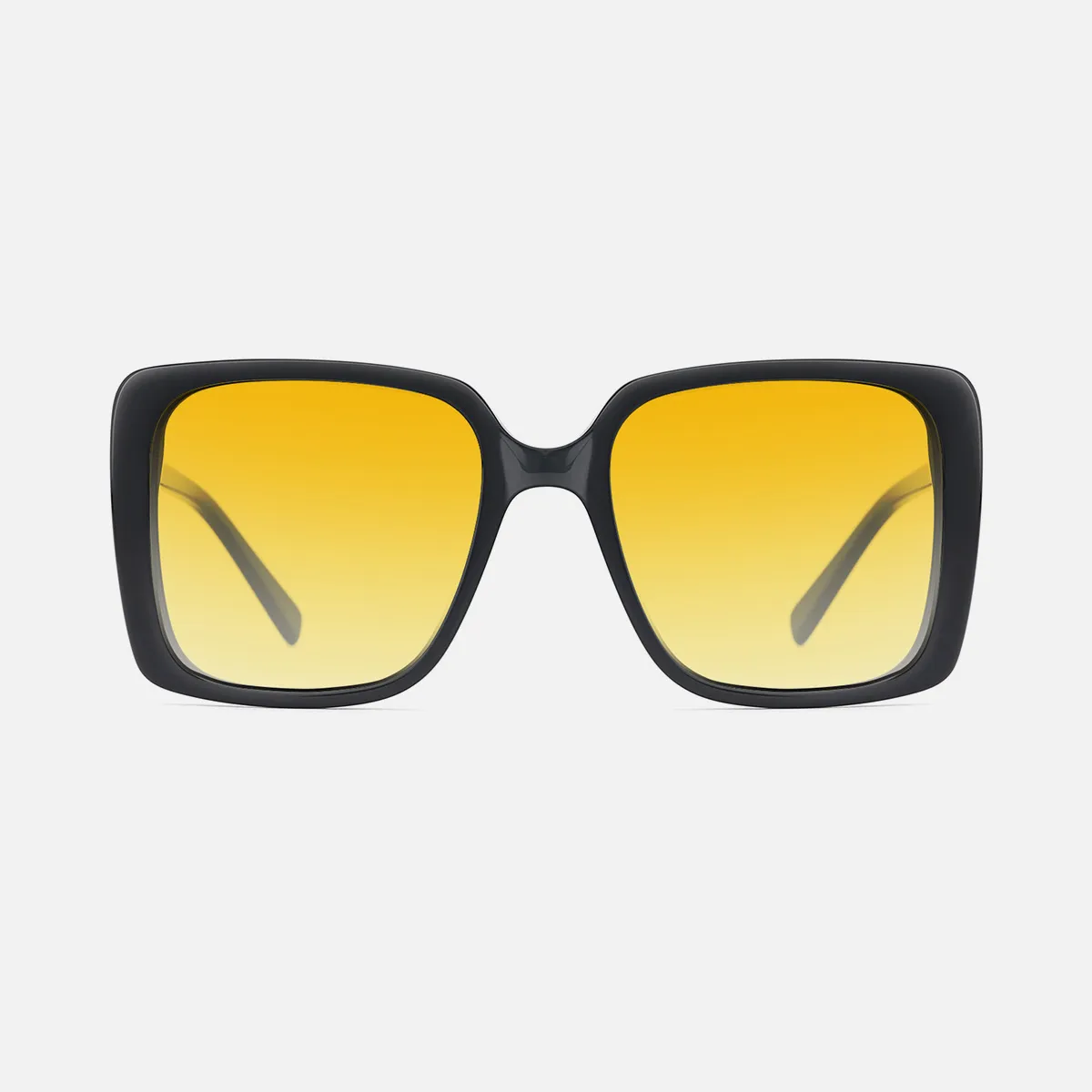 Saskia night driving glasses in Black with Yellow | Sunwear  display picture 3