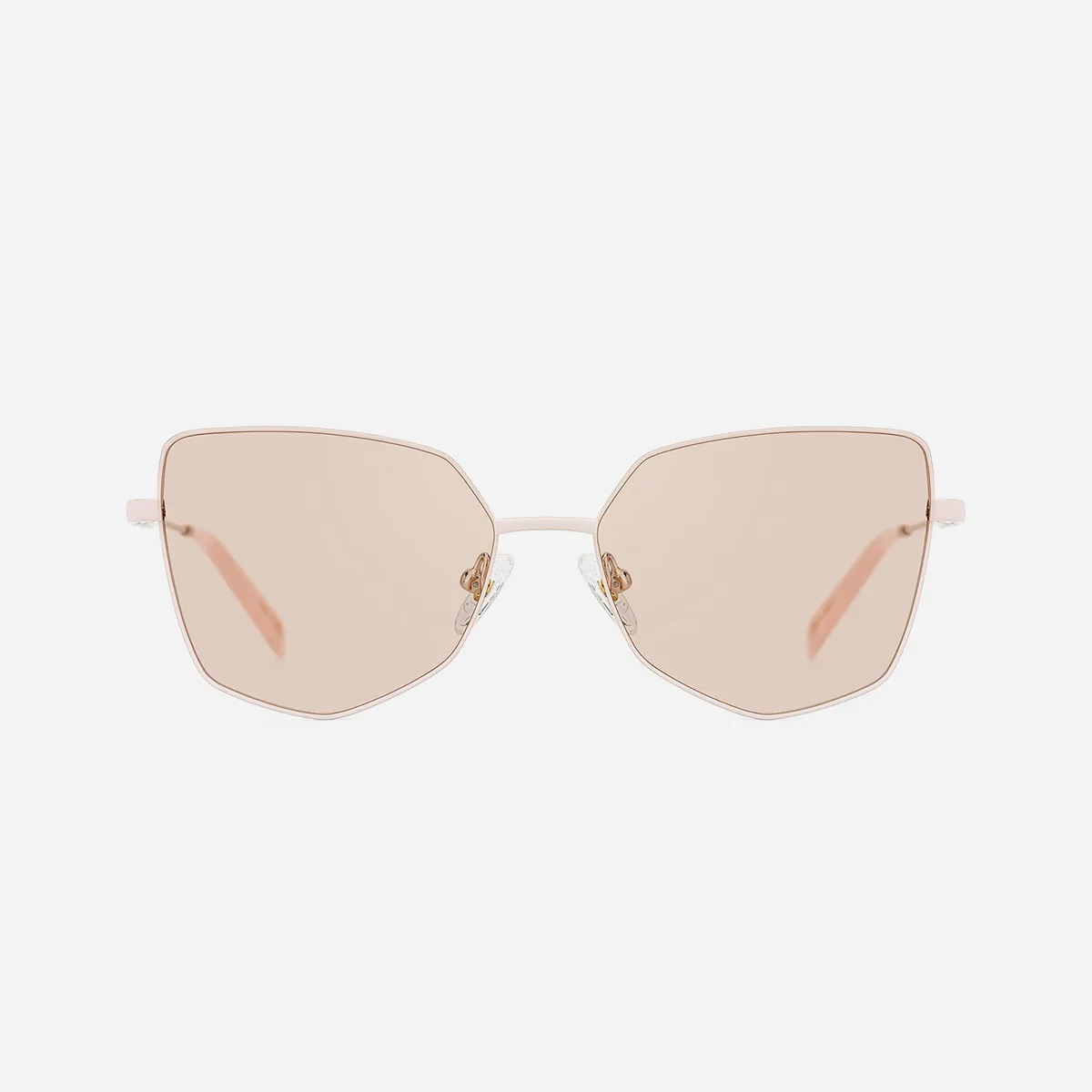 Lyuba sunglasses in Cream Pink | Sunwear | TIJN display picture 1
