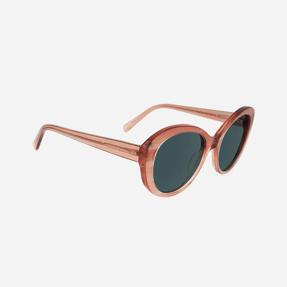 women’s Trendy Coral Pink Cat-Eye Sunglasses YOSHYA Retro Vintage Narrow Cat Eye Sunglasses for Women  main image 2