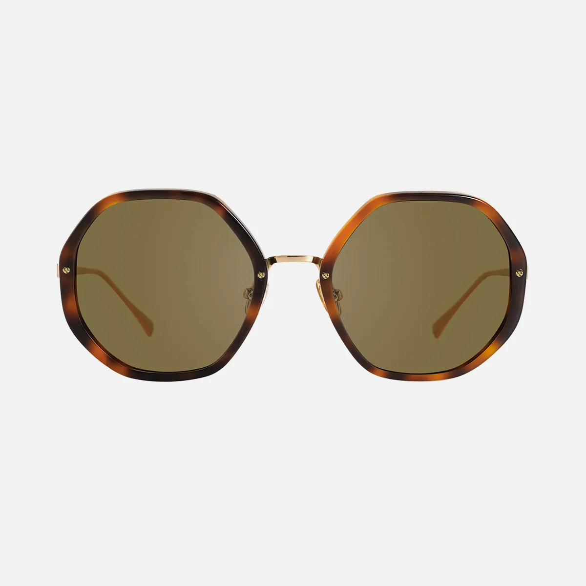Tica Sunglasses in Amber Tortoise | TIJN display picture 3