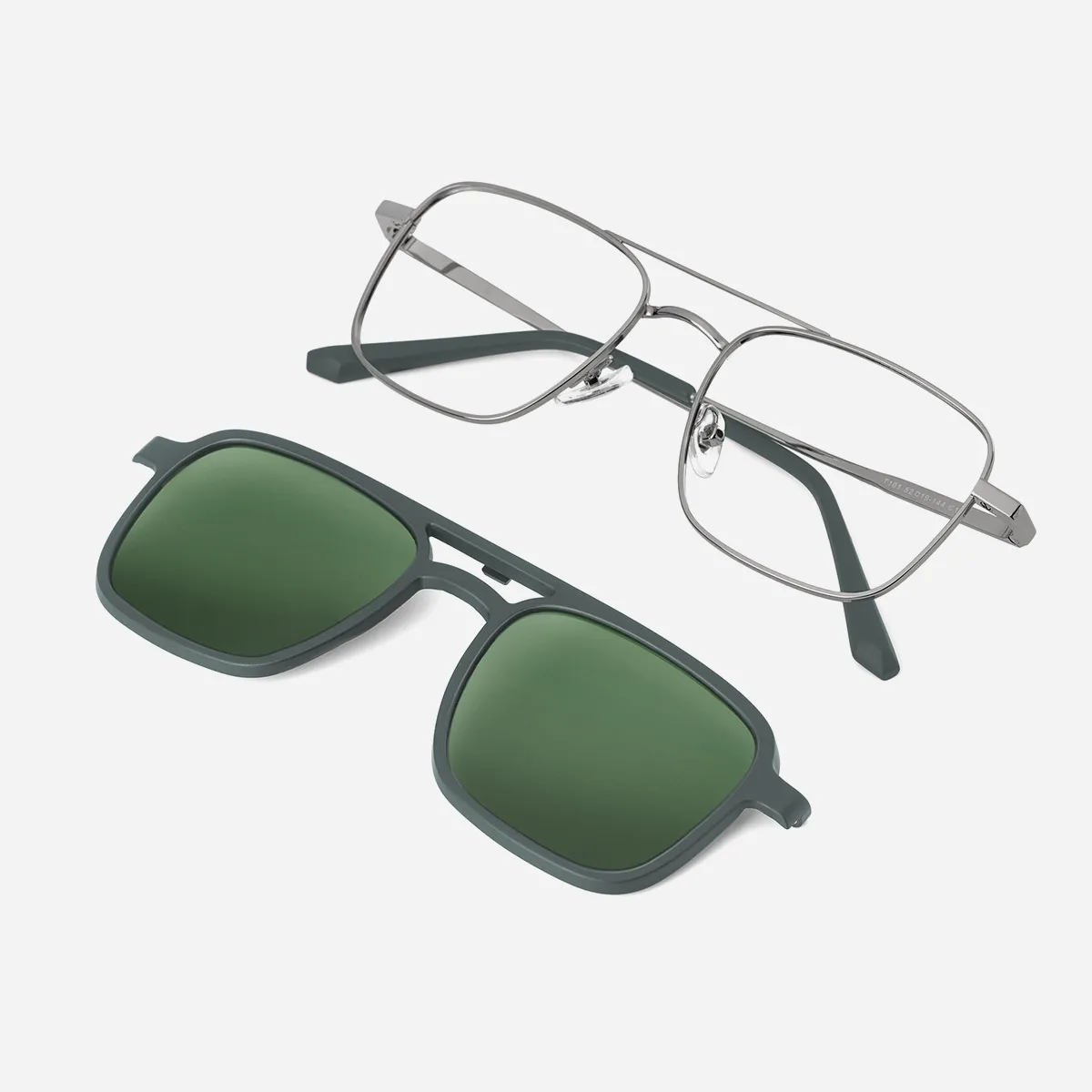 Stylish Green Rectangular Sunglasses Alicante Green Kids Sunglasses | 400 UV Protection | Fits  main image 3