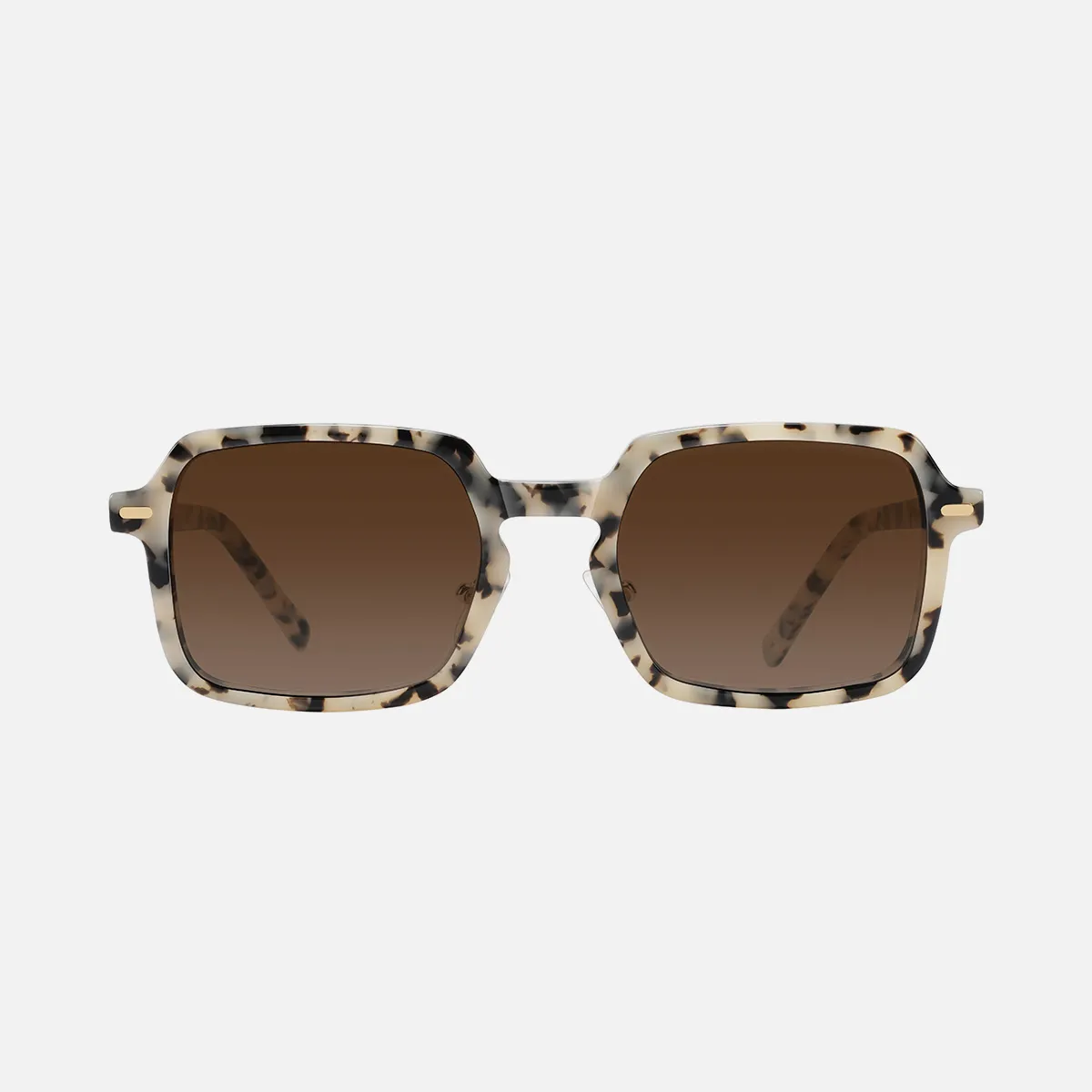Mylo sunglasses in Chalk Dust with Brown Lenses | Sunwear | TIJN display picture 1