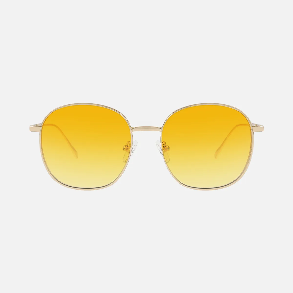 Jordy night driving glasses in Gold Colour with Yellow  display picture 3