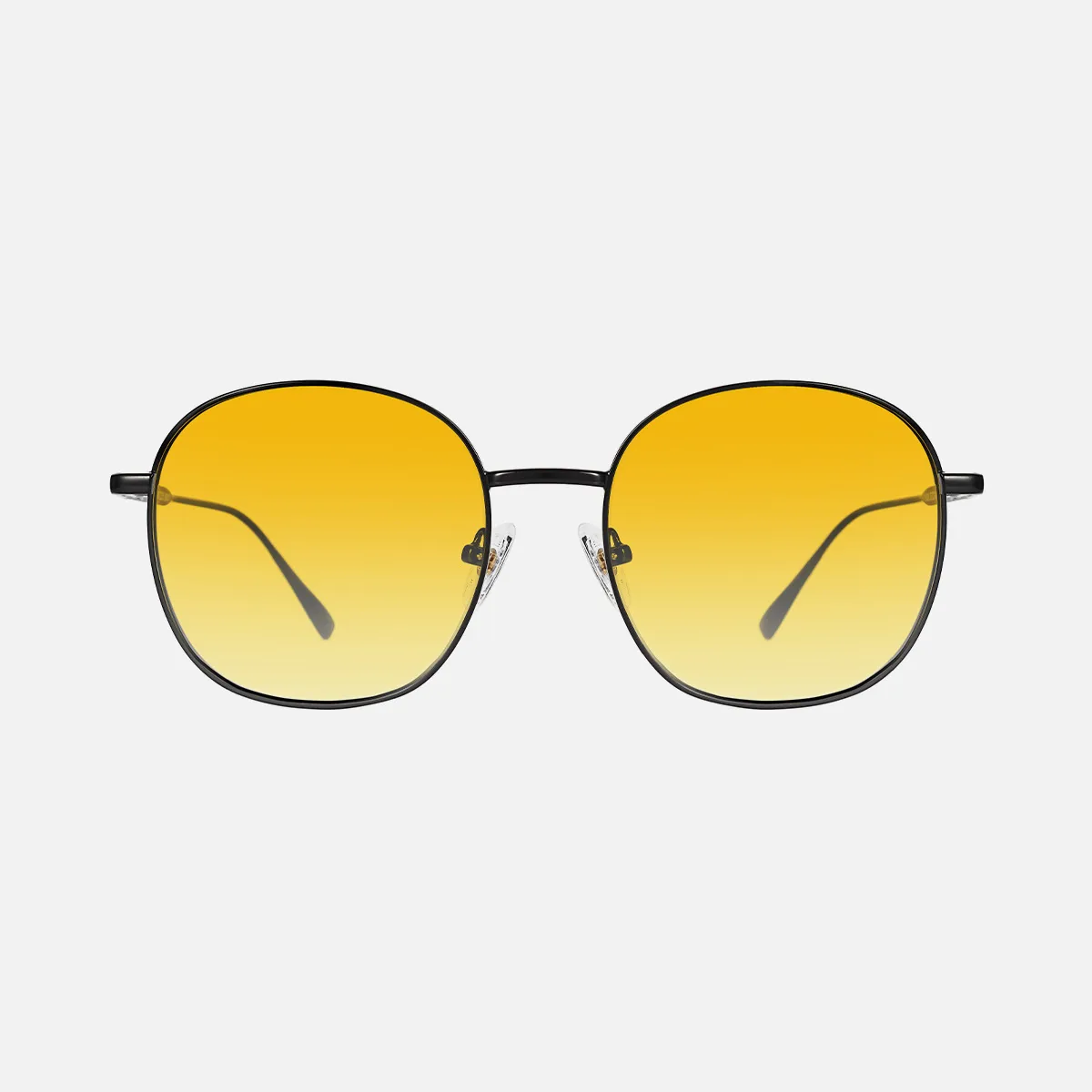 Jordy night driving glasses in Black with Yellow Lenses 