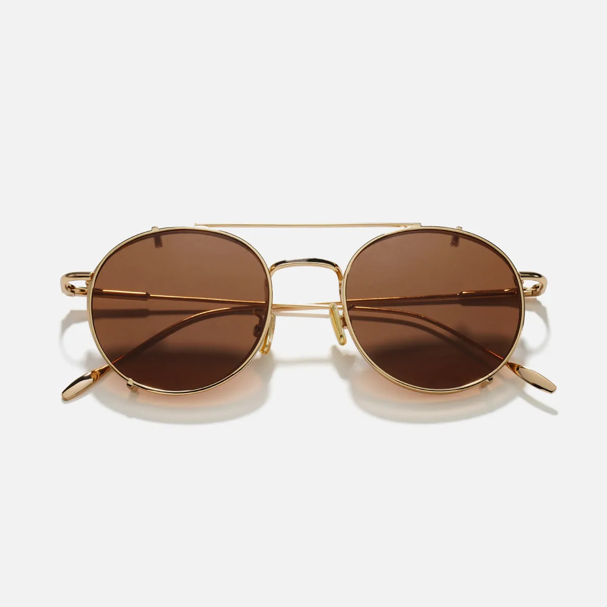 NWT TIJN eyewear sunglasses gold hardware tortoise shell sunnies w/ travel case PaliIvoryTort01_eb6f3b52-3f18-  main image 4