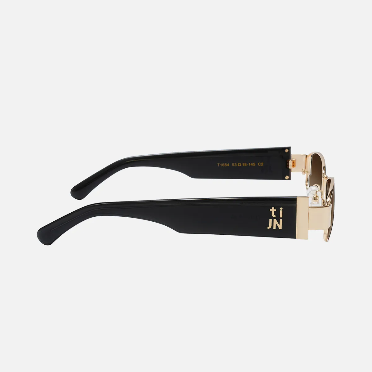 Talani sunglasses in Gold Colour with Black Crystal  display picture 1