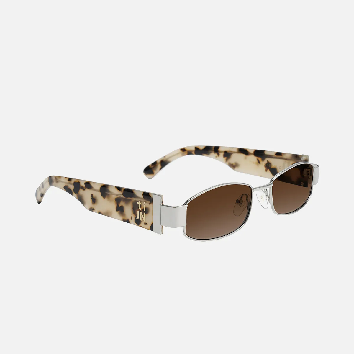 TIJN Talani Tortoise with Brown Sunglasses‎ NEW Talani Sunglasses in Tortoise with Dark Grey | Sunwear | TIJN main image 2