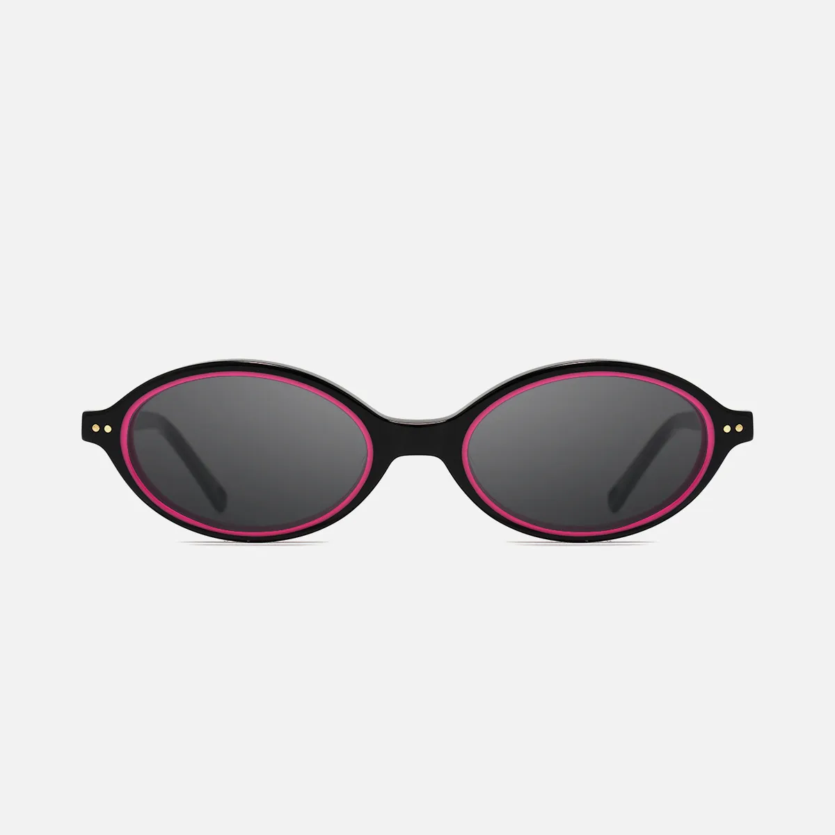 Olisa sunglasses in Interline Pink with Grey Lenses | Sunwear display picture 3