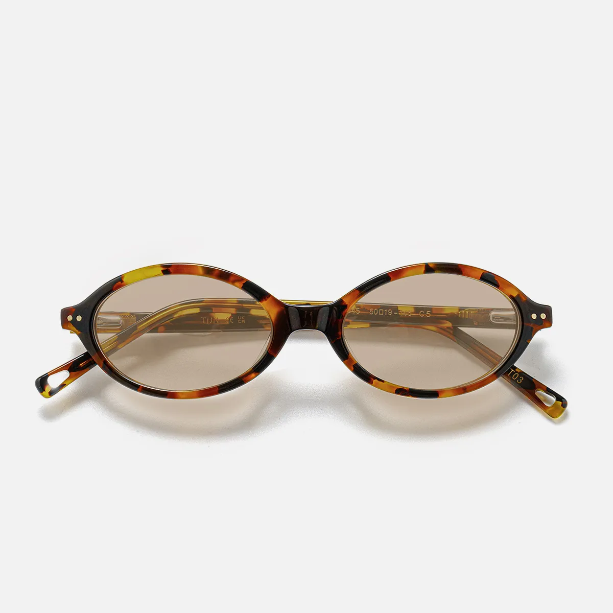 Olisa sunglasses in Glazed Amber with Caramel | Sunwear | TIJN display picture 3
