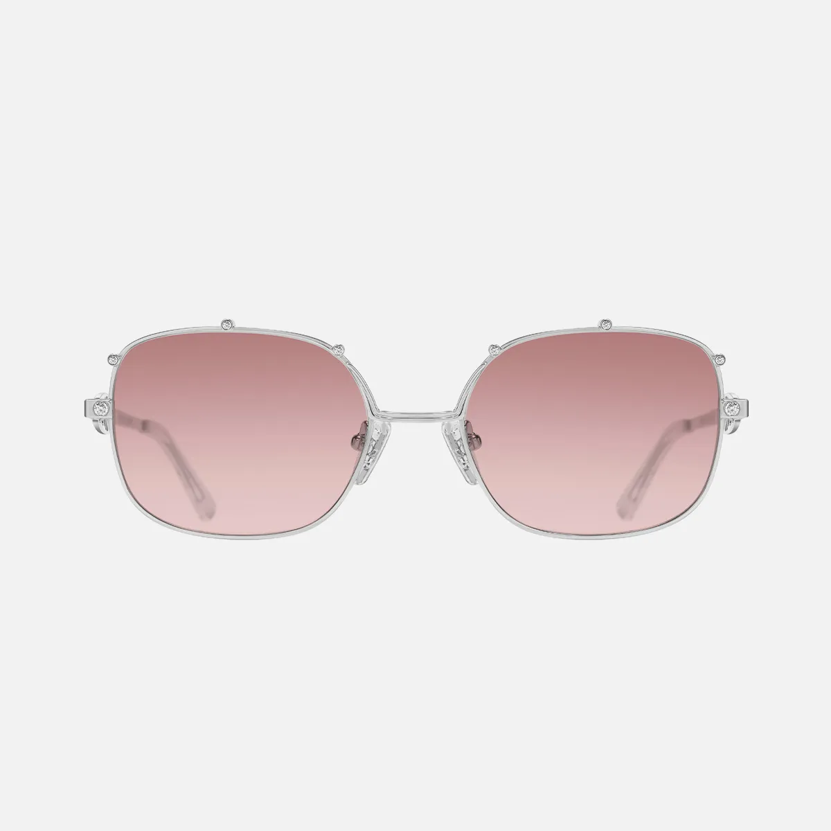 TIJN | 光学 | ジルコニウム付きメタリックシルバーのEryxメガネ