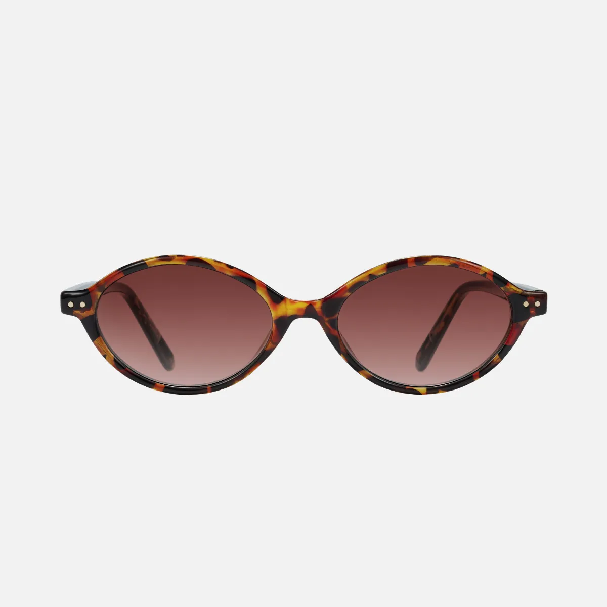 Olisa 3° sunglasses in Amber with Coffee | Sunwear | TIJN
