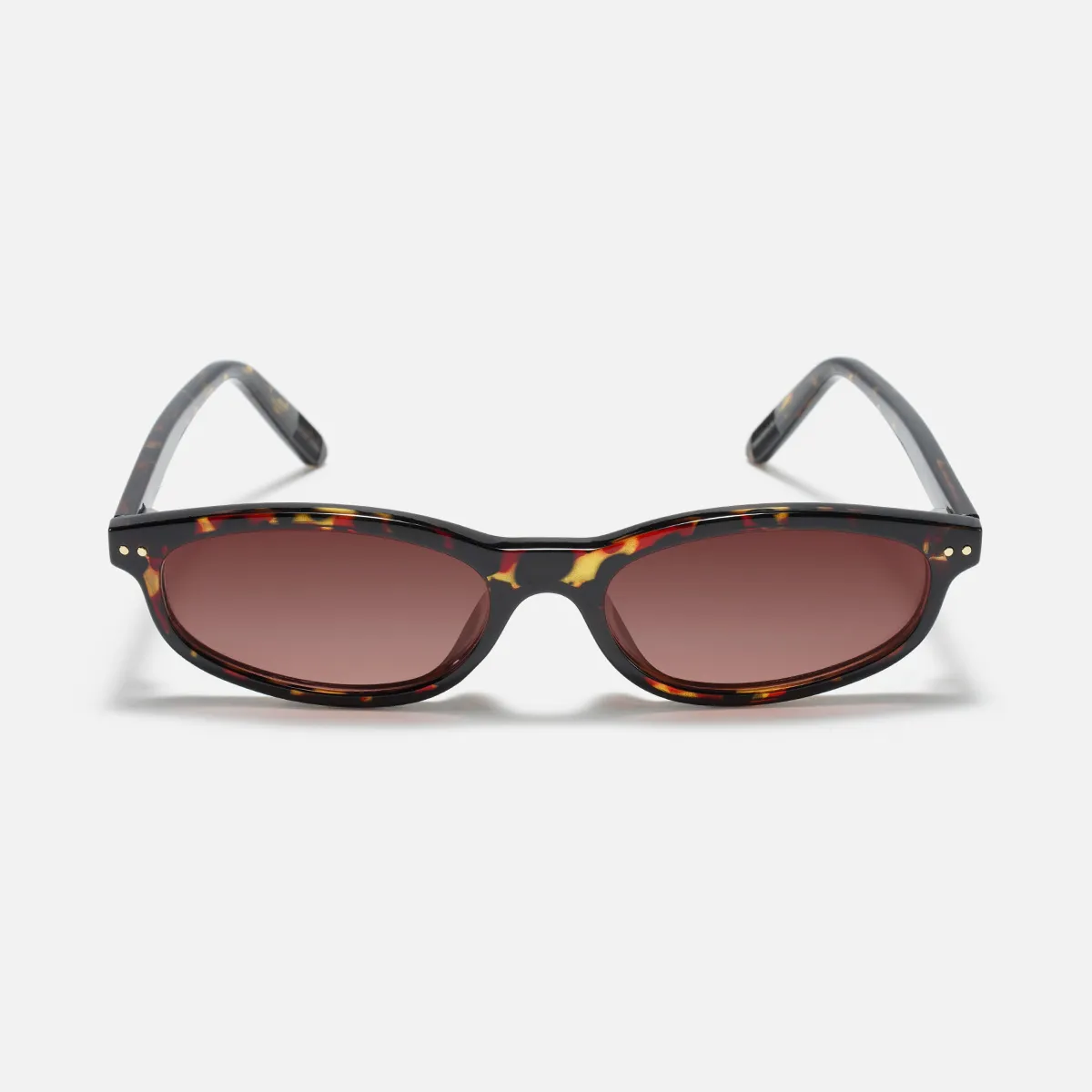 TRENDY Tortoise Glasses BROWN & BLACK Sunnies *NEW* JB / Tortoise Shell by INDY Sunglasses main image 3