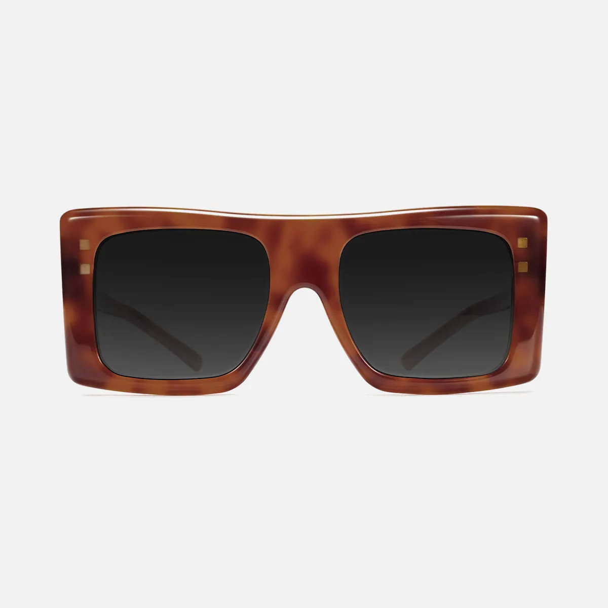 Stylish Tortoise Sunglasses with Gray Lenses Amazon.com: Native Unisex Sunglasses Matte Tortoise Frame  main image 2