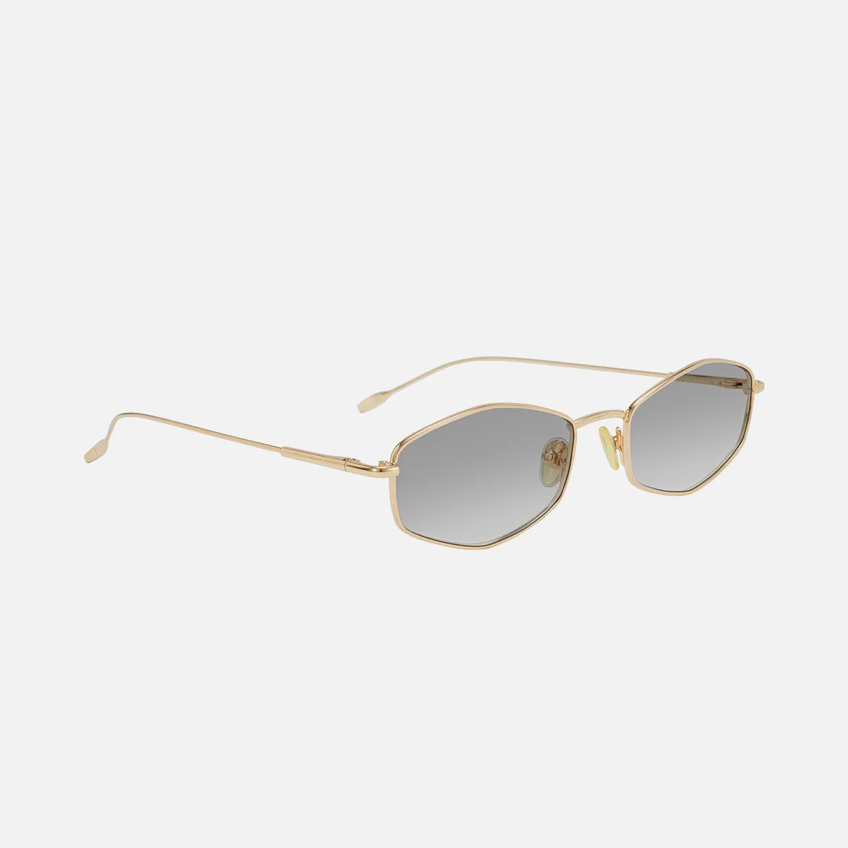 Glint Sunglasses in Gold Colour with Light Grey | Sunwear | TIJN display picture 1