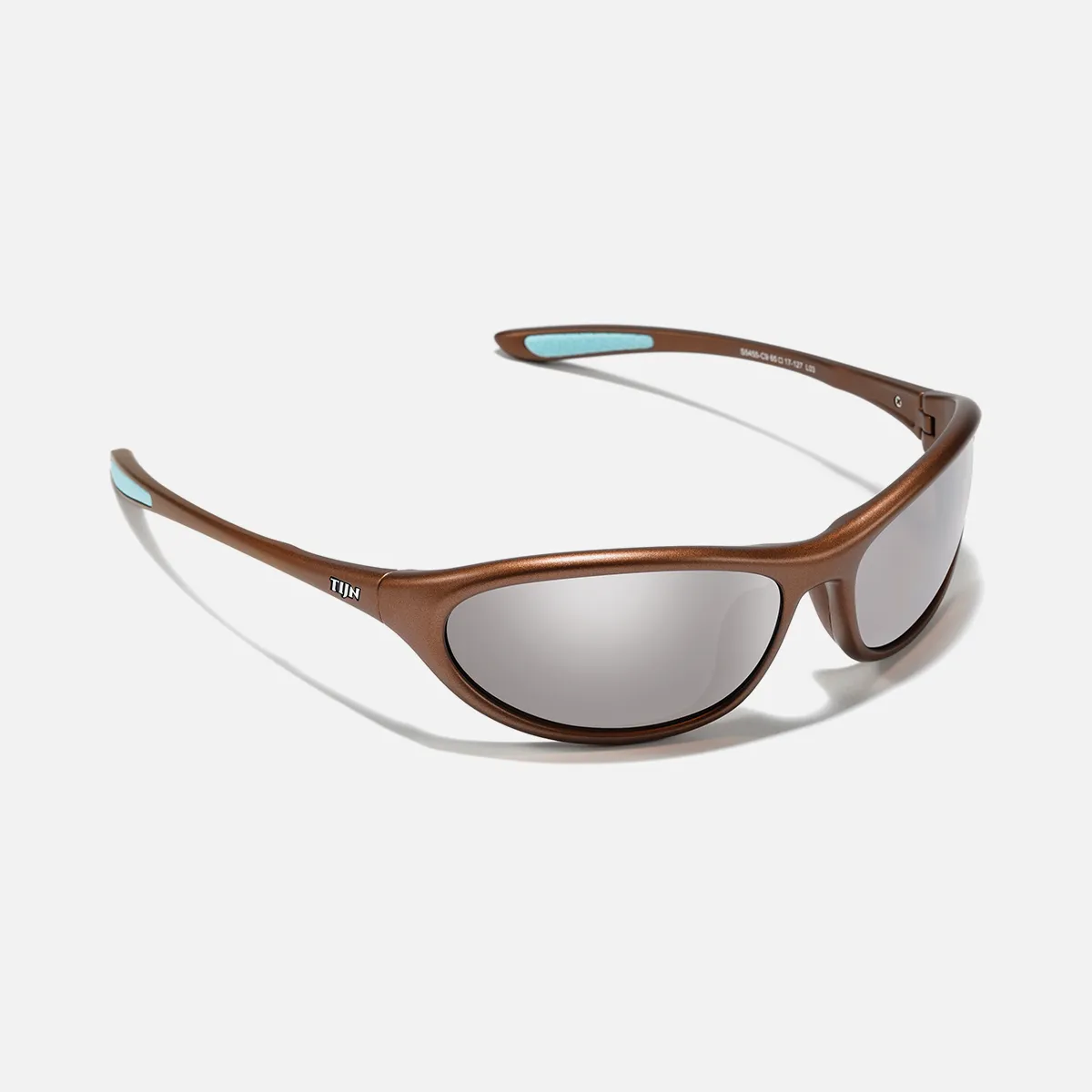 TIJN Vanta スポーツサングラス シルバー Vanta Sunglasses in Claydusk With Roman Silver Lenses | Sunwear | TIJN