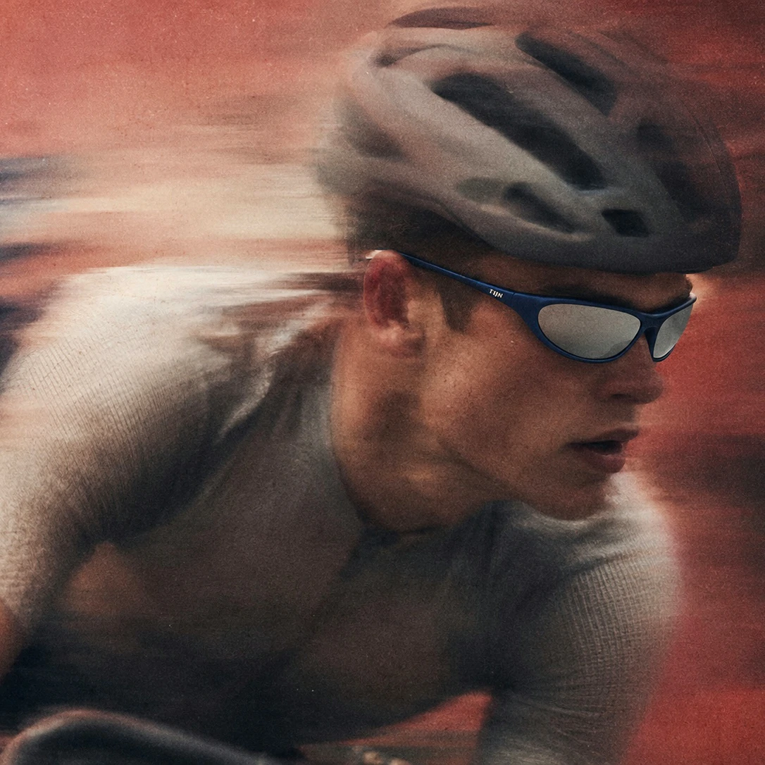 TIJN Vanta スポーツサングラス シルバー Vanta Sunglasses in