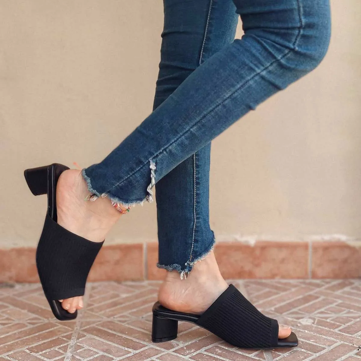 CLANE LADY LINE MULESミュール ブラック サイズ36 CLANE LADY LINE MULES ブラック サイズ36オンライン ストア