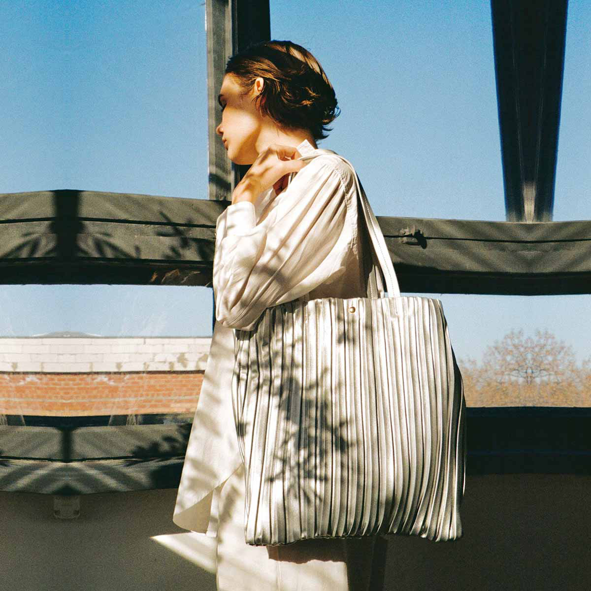 25周年モデル ブリーフィングHIDE LIGHTLY TOTE LIMONTA BRIEFING - 【SHADOW SERIES】 HIDE LIGHTLY TOTE LIMONTA