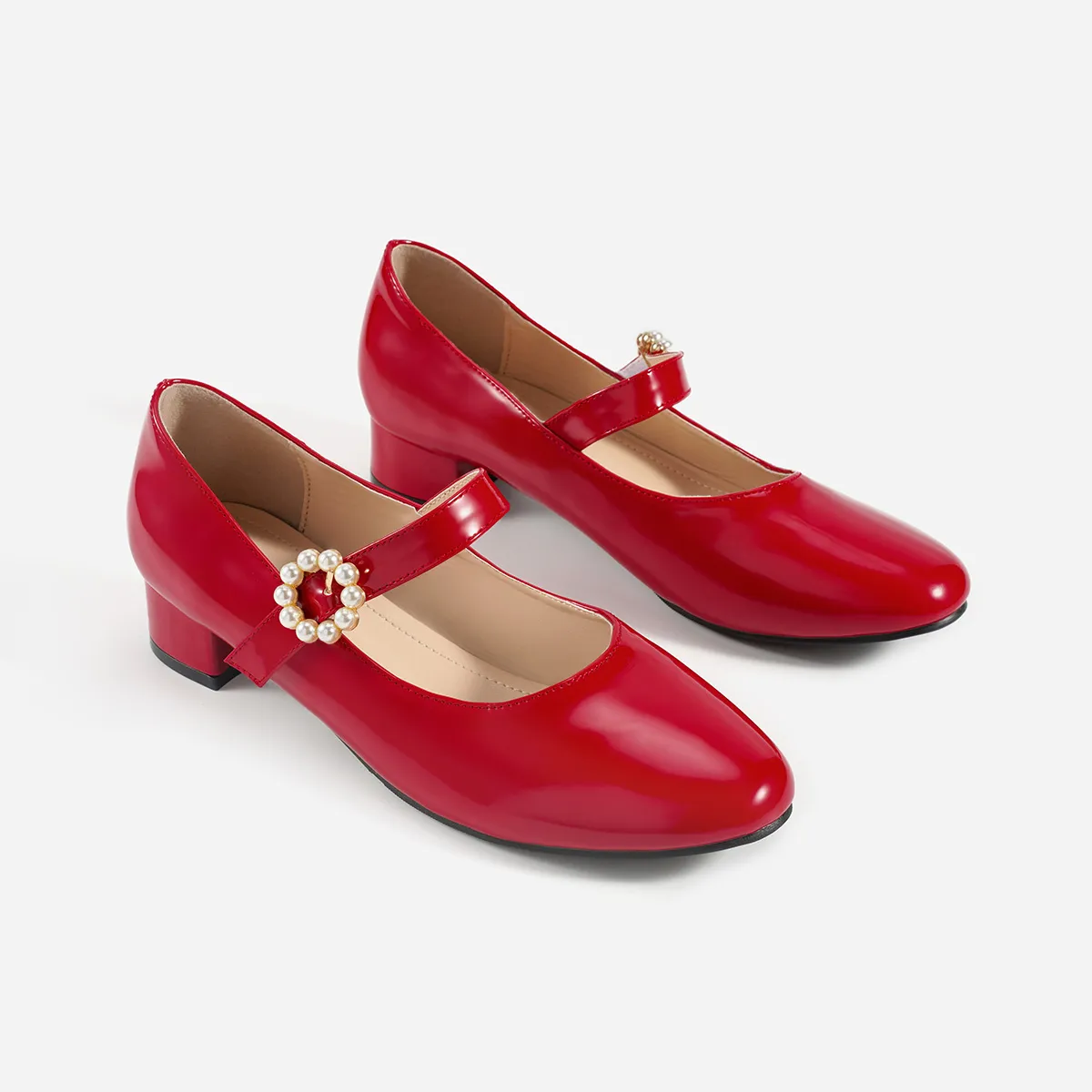 Arabella Women Mary Jane Shoes in Dusty Rose, (Size 10