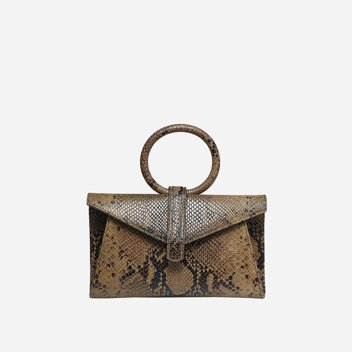 Valery Mini Envelope Bag in Slate Blue | Complet-O