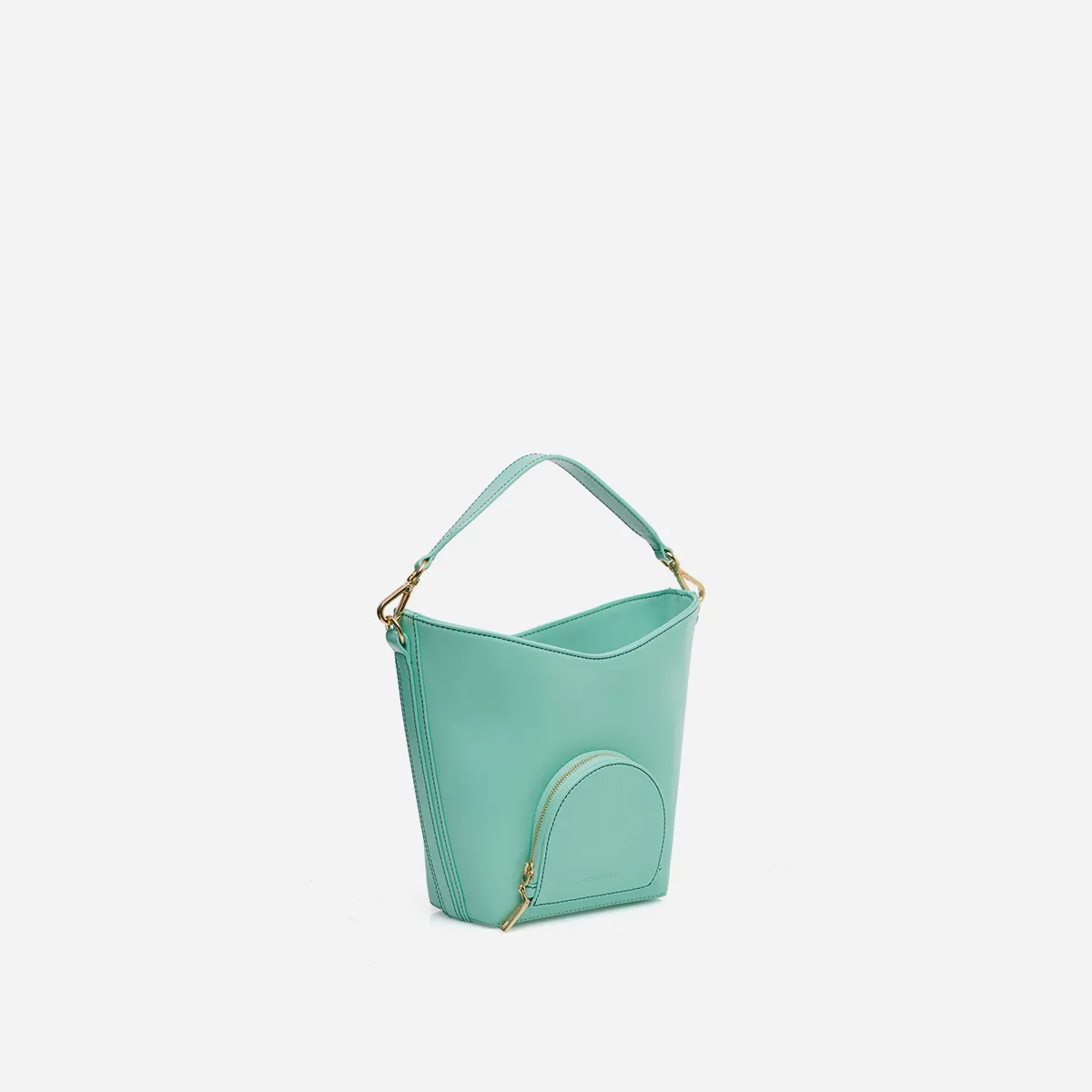 Eva Mini Bucket in Aqua Green