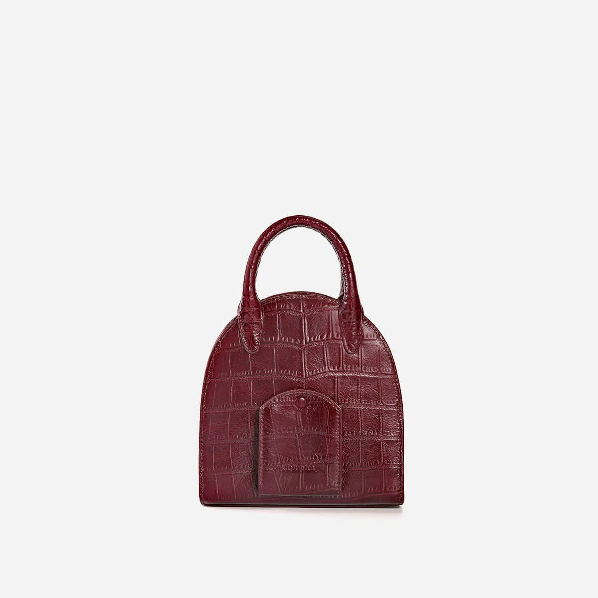 Burgundy mini bag hot sale