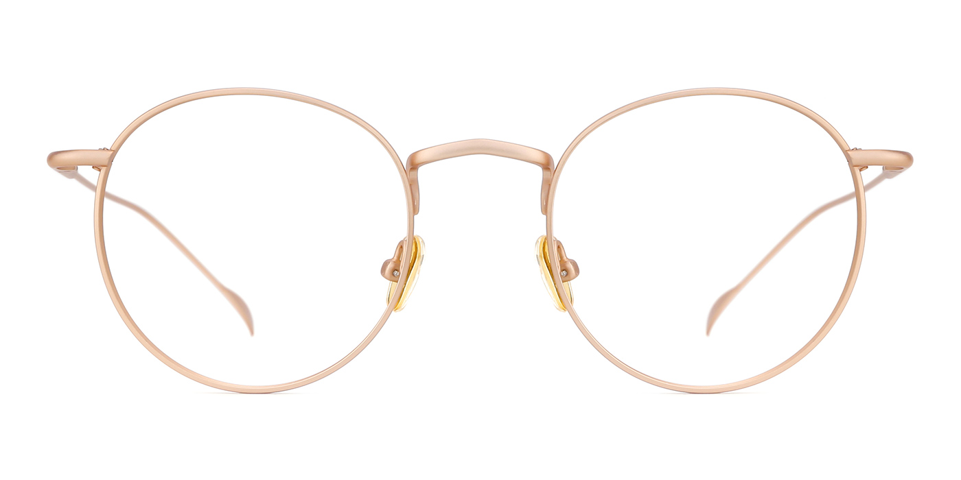 gold prescription glasses