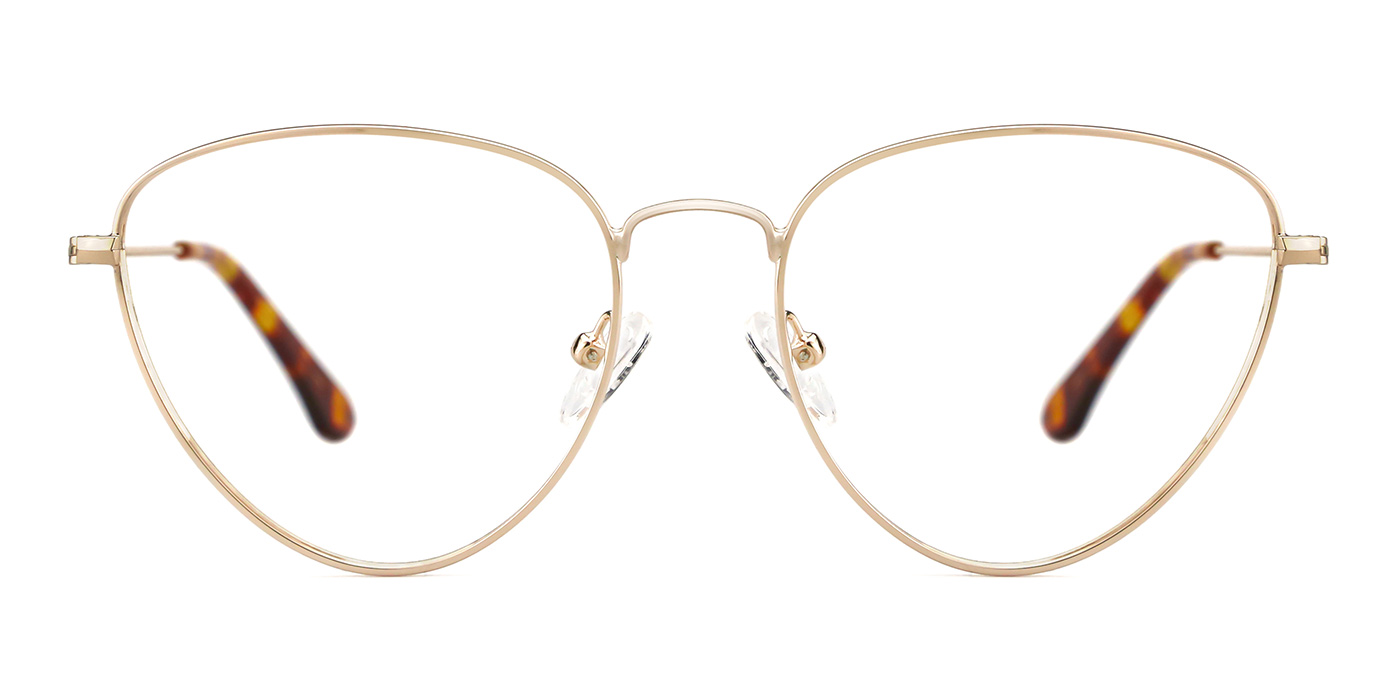 Joelle eyeglasses in Gold Color for women and men Shop Eyeglasses & Sunglasses Online Rx
