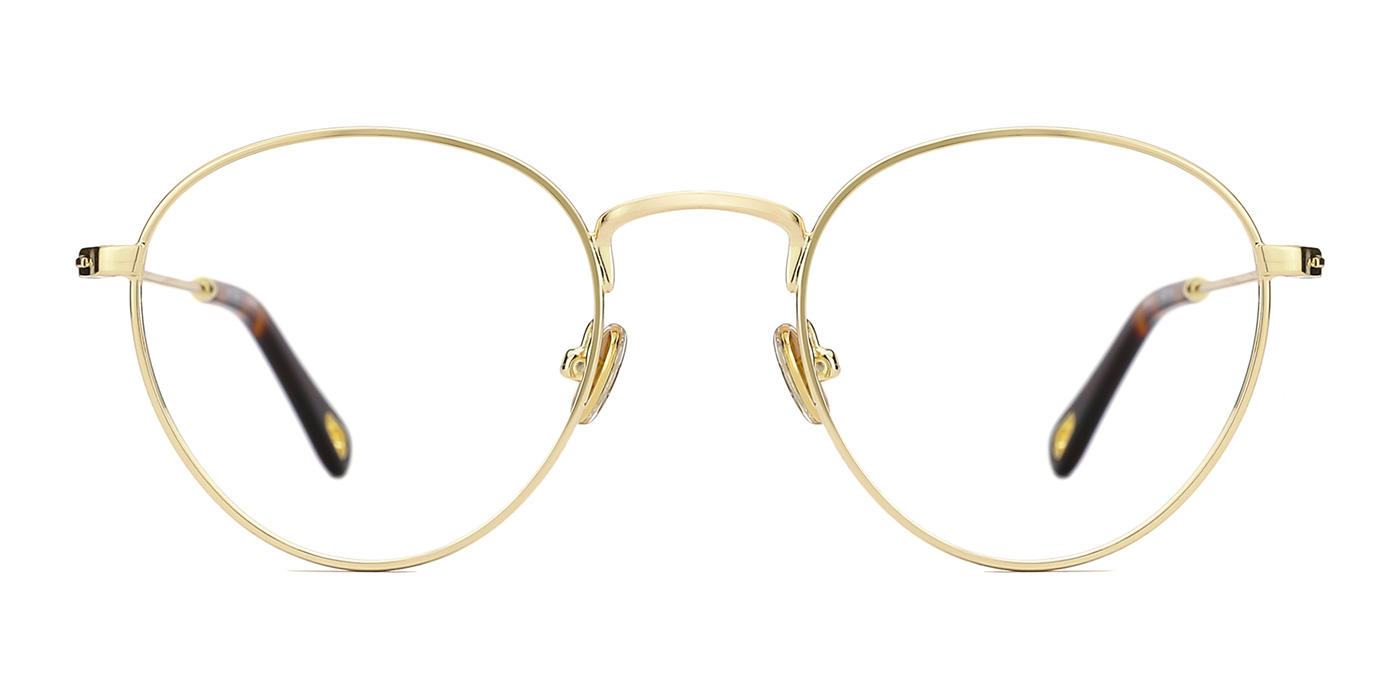 Isa eyeglasses in Gold Color for women and men Shop Eyeglasses