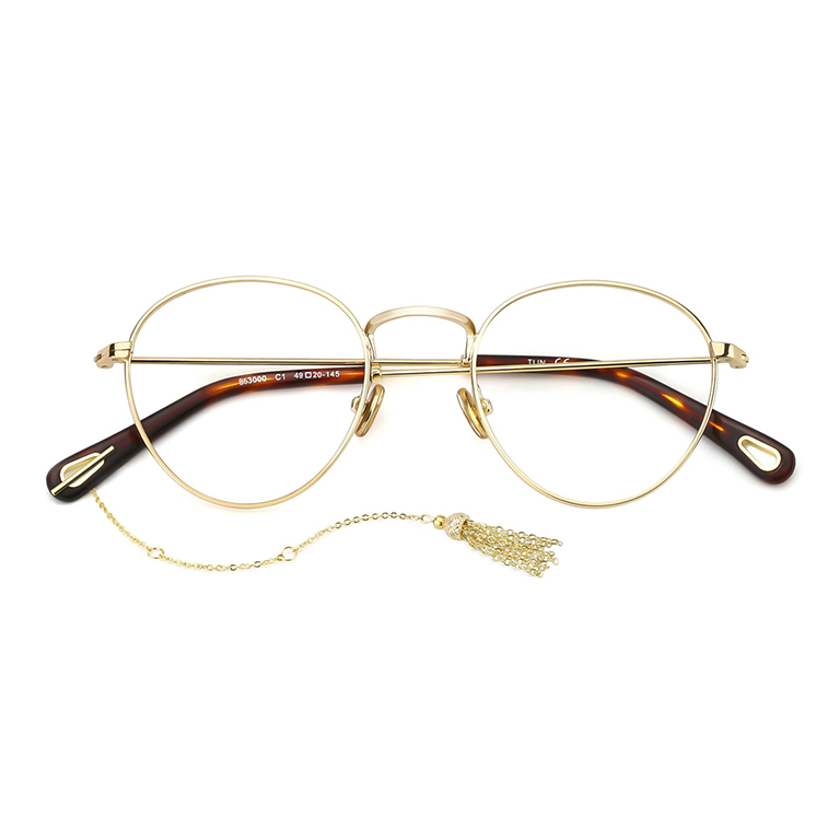 Isa eyeglasses in Gold Color for women and men Shop Eyeglasses
