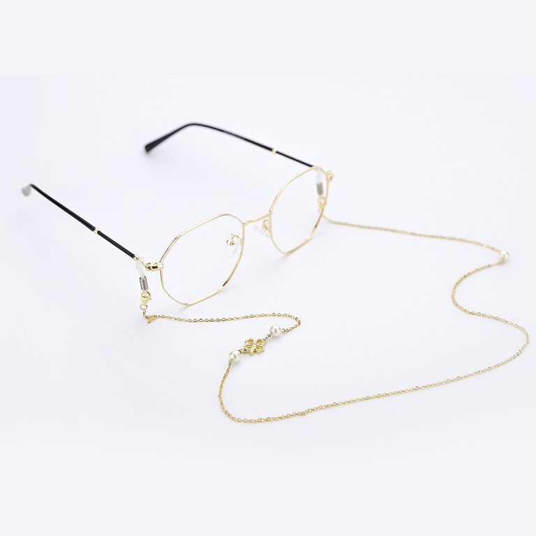 TIJN Eyewear Chain in Gold Color. Shop Eyeglasses & Sunglasses Online
