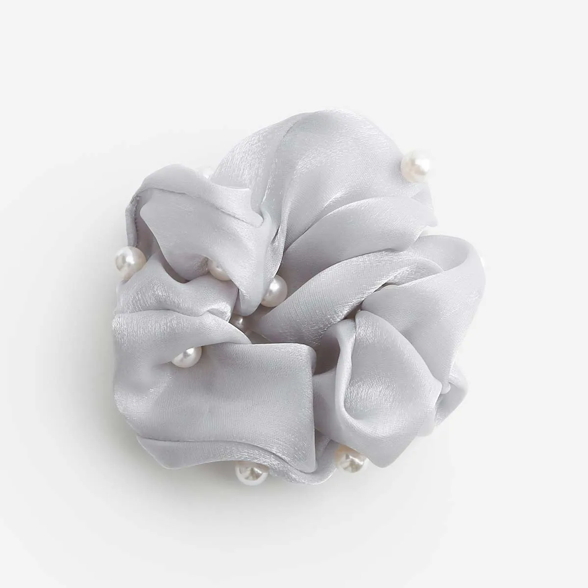 ライトグレーのAkshiヘアアクセサリー| TIJN